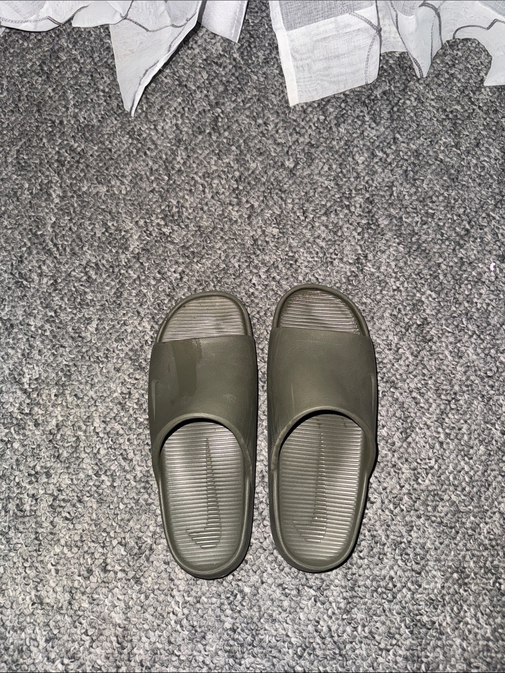 Nike Slide Sandals - Olive Green